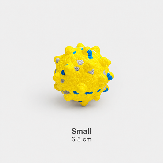 🐶 Durable Dog Chew Ball Toy – ETPU Spiky Dental Ball for Teeth Cleaning & Play