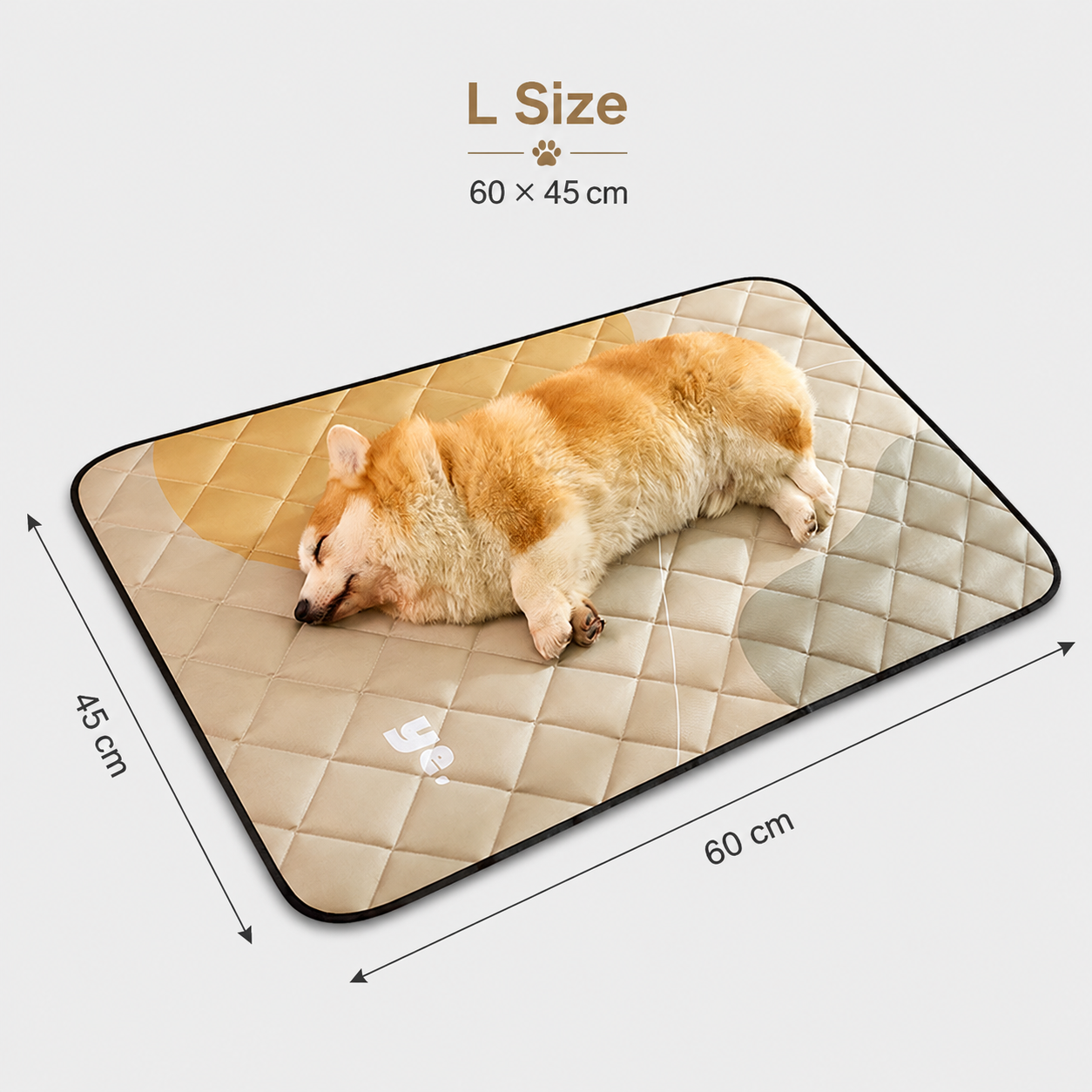 Waterproof Pet Sleeping Mat – Soft Quilted Dog & Cat Bed Pad for Home, Crate, Sofa & Travel 🐾