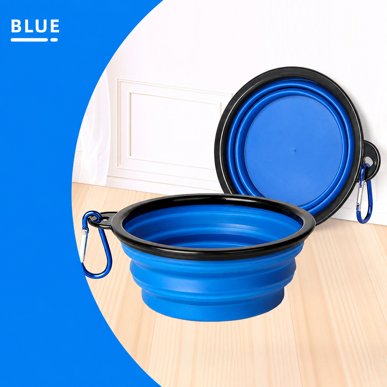 Collapsible Pet Travel Bowl – Portable Food & Water Bowl for Dogs & Cats 🐾