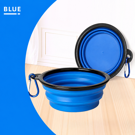 Collapsible Pet Travel Bowl – Portable Food & Water Bowl for Dogs & Cats 🐾