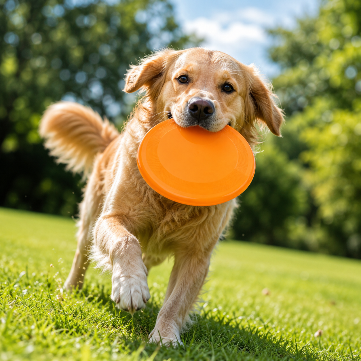 Pet Training Frisbee Toy – Lightweight Outdoor Flying Disc for Dogs 🐾