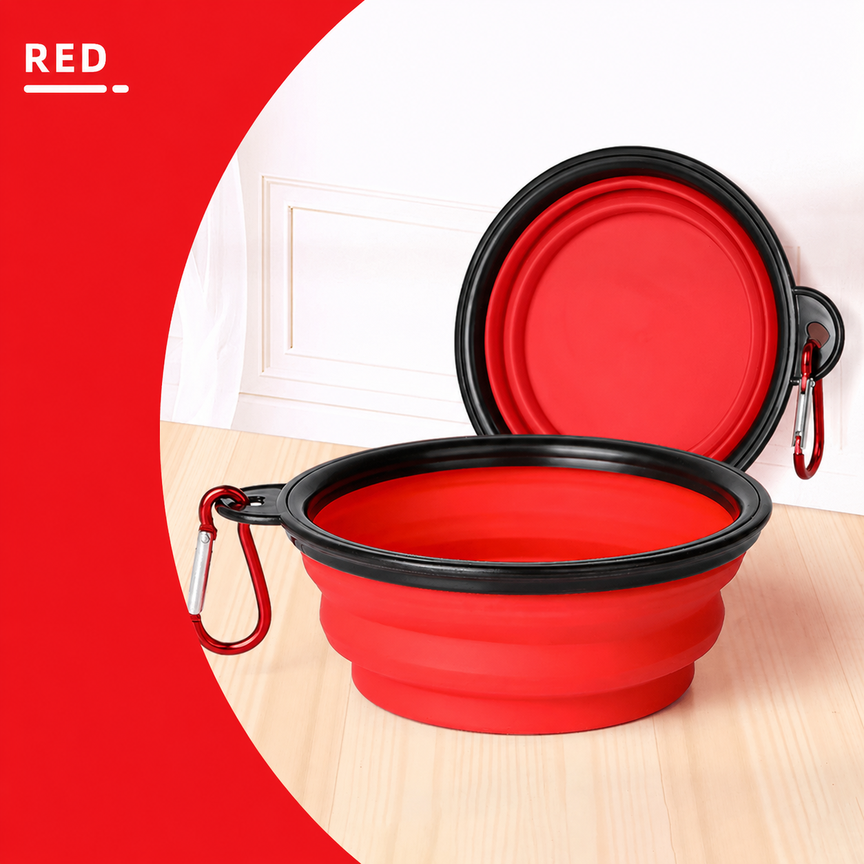 Collapsible Pet Travel Bowl – Portable Food & Water Bowl for Dogs & Cats 🐾