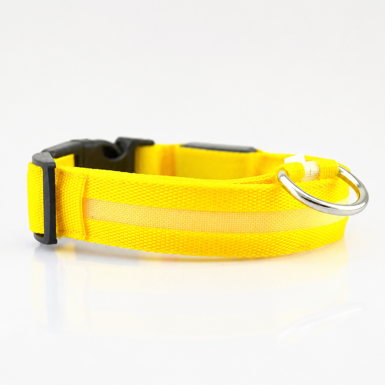 LED Light-Up Dog Collar – Adjustable Night Safety Pet Collar for Walking & Outdoor Use 🐾