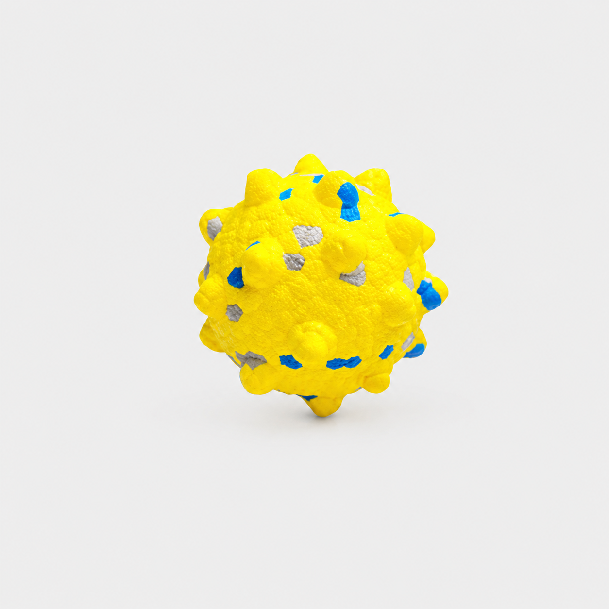 🐶 Durable Dog Chew Ball Toy – ETPU Spiky Dental Ball for Teeth Cleaning & Play