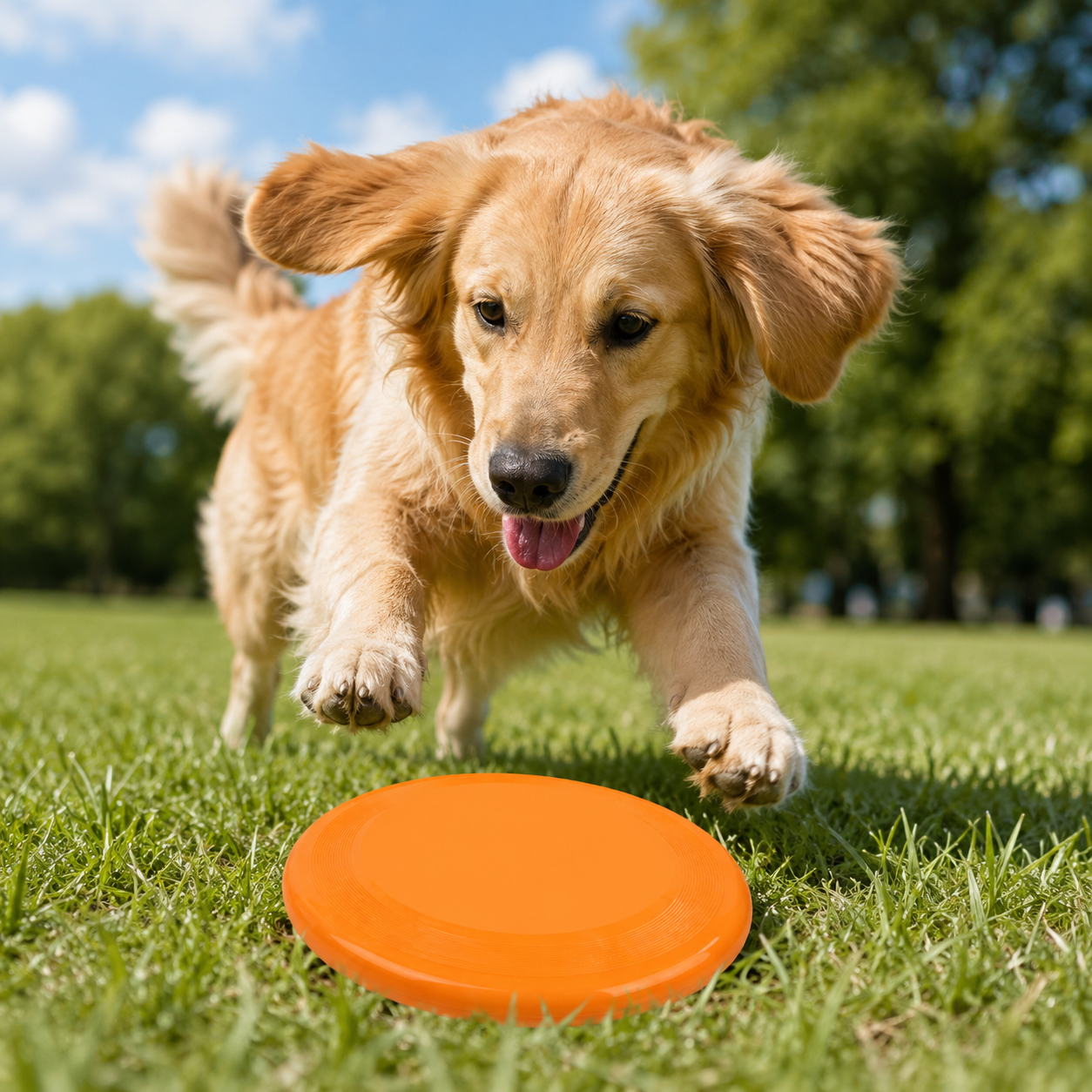 Pet Training Frisbee Toy – Lightweight Outdoor Flying Disc for Dogs 🐾
