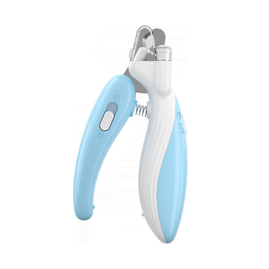 🐾 LED Pet Nail Clippers – Safe Cat & Dog Nail Trimmer with Quick Sensor Light