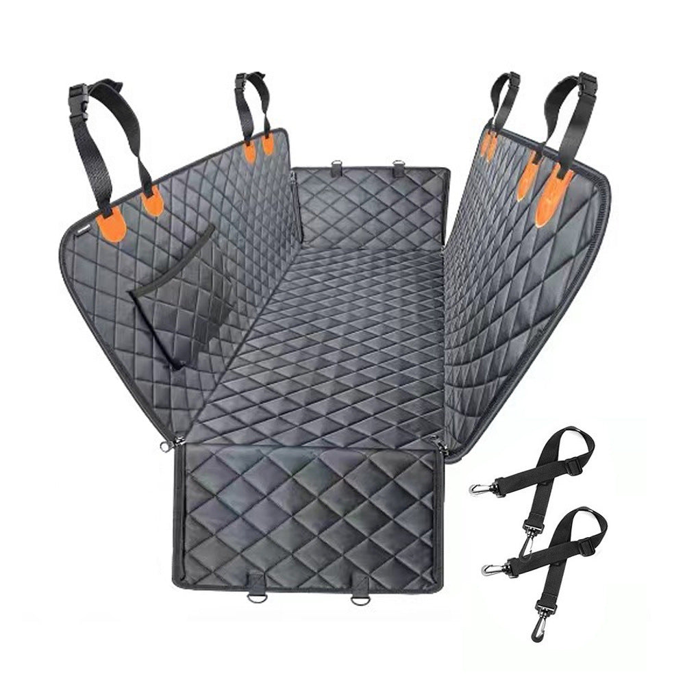 Waterproof Dog Car Seat Cover Hammock – Anti-Scratch Back Seat Protector for Cars, SUVs & Trucks 🐾