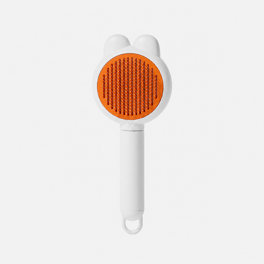 🐾 No More Flying Fur! One-Click Pet Grooming Brush for Cats & Dogs