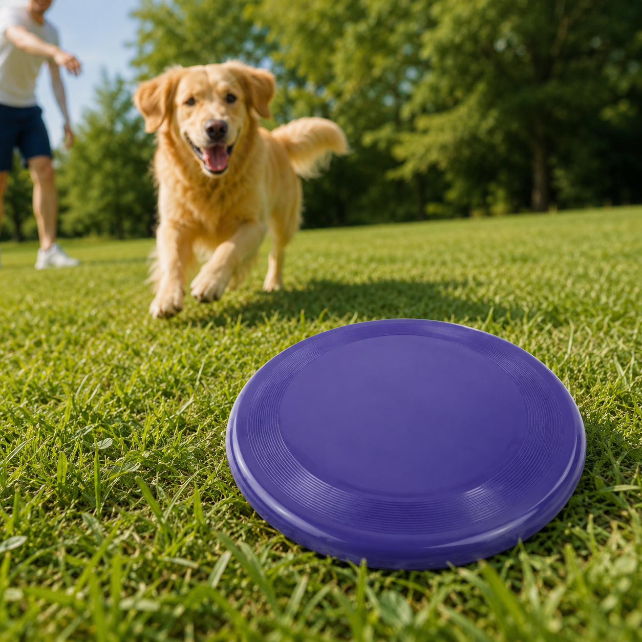 Pet Training Frisbee Toy – Lightweight Outdoor Flying Disc for Dogs 🐾